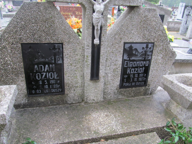 Grób Adam Kozioł