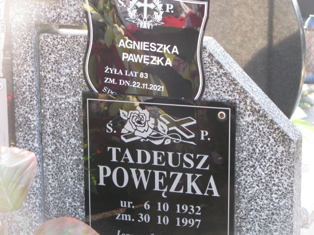 Grób Tadeusz Powęzka