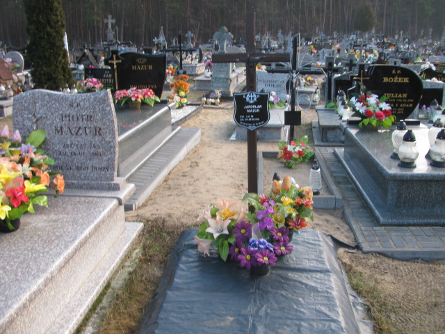 Grób Jarosław Mazur