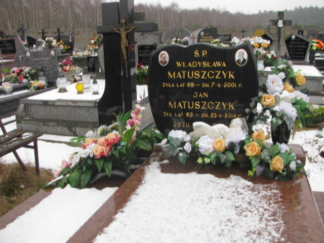 Grób Władysława Matuszczyk