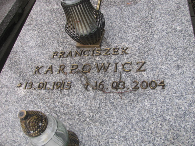 Grób Andrzej Karpowicz