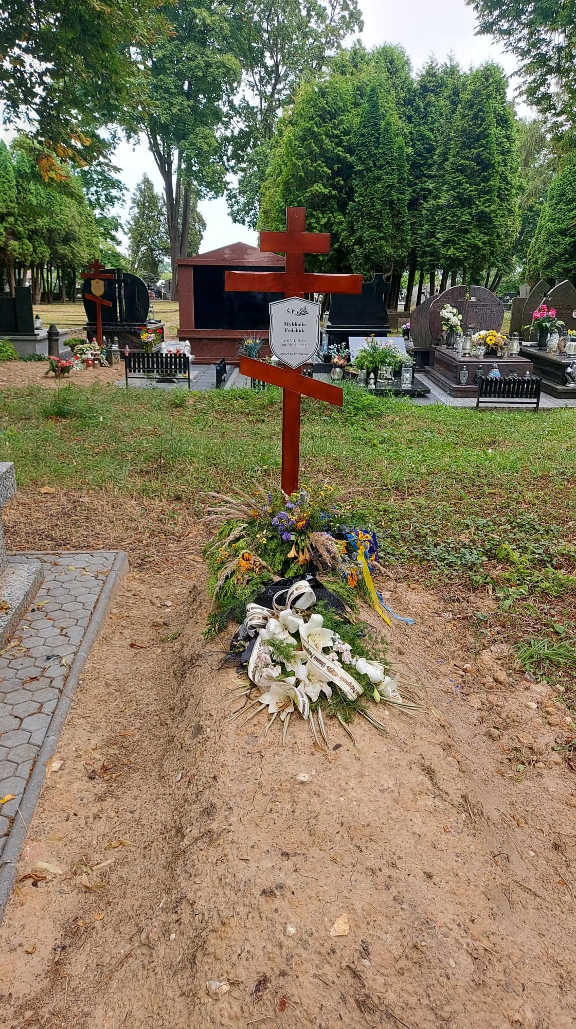 Grób Mykhailo Fedchuk