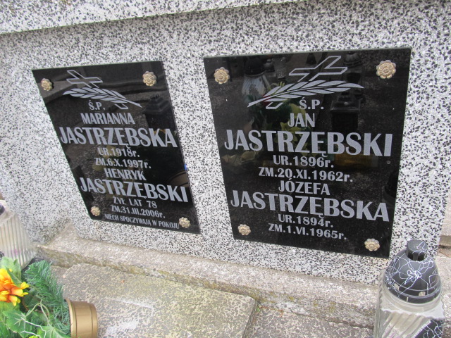 Grób Marianna Jastrząbska