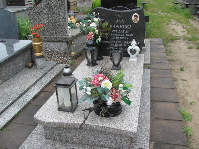 Grób Bronisława Kanecka